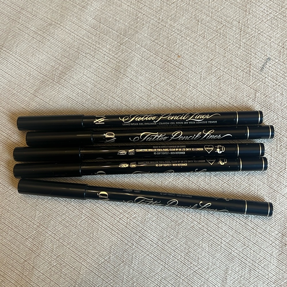 KVD Beauty Tattoo Pencil Liner Waterproof Long-Wear Gel Eyeliner, black